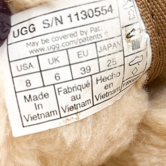 UGG Neumel Platform Chestnut Double-Strap Women's Boots Size 8 - Picture 7 of 9